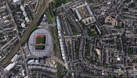 emirates stadium google maps